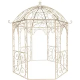 deluke Pavillon 2,84 x 2,63 m Antik-Creme