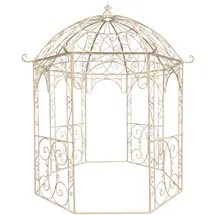 deluke Pavillon 2,84 x 2,63 m Antik-Creme