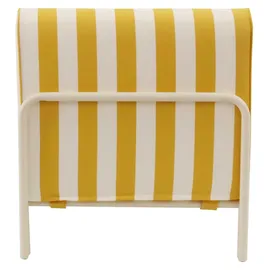 Oviala Chaiselongue modulare Gartenmöbel gelb