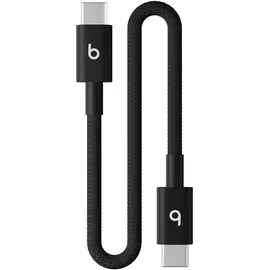 Beats USB-C zu USB-C gewebtes Kabel 0.2 m Bolt Black