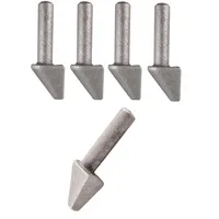 PAT Europe 4er Set Anschweissbolzen – Ø15mm - robuste Schweißbolzen für Bordwandscharnier und Ladebordwand – ideal für Anhänger und Gartentor