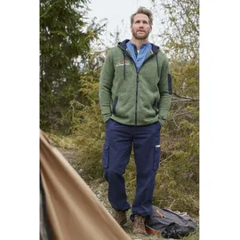 Jan Vanderstorm Fleecejacke ASVA Herren Grün 5XL