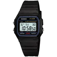 Casio F-91w-1cr Uhr Schwarz