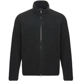 Jack Wolfskin Lite Curl Fleecejacke Schwarz M