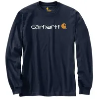 CARHARTT Logo Long Sleeve in NAVY | Gr.: XXL
