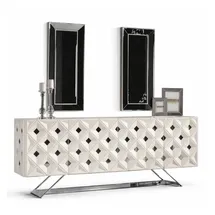 JVmoebel Sideboard 51 x 88 x 223 cm Weiß