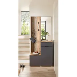 Stella Trading Simple Schuhbank 88x195x35 grau