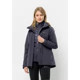 Jack Wolfskin 3-in-1-Funktionsjacke »LUNTAL 3IN1 JKT W«, mit Kapuze Jack Wolfskin graphite XXL