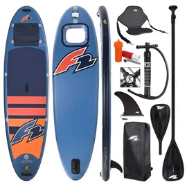 F2 SUP Board Set Stand Up Paddle Board Ocean Sight 11,5 x 0,0 x 0,0 cm Blau