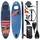 F2 SUP Board Set Stand Up Paddle Board Ocean Sight 11,5 x 0,0 x 0,0 cm Blau