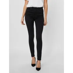 High-waist-Jeans »VMSOPHIA«, Gr. XL (42) - Länge 30, black, , 50404063-XL Länge 30