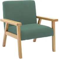 Sweeek - Skandinavischer Kindersessel aus Cord und Hevea-Holz
