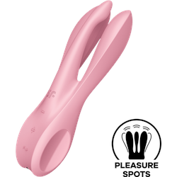 Satisfyer Threesome 1, 14 cm, pink