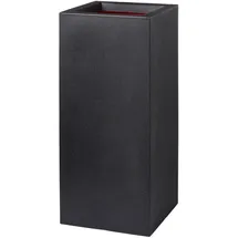 Capi Europe Planter Jay 36 x 36 x 79 cm Schwarz