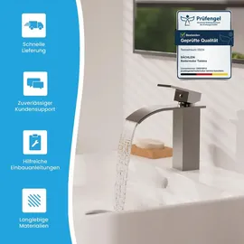 Bächlein Tamina Einhandmischer Anthrazit