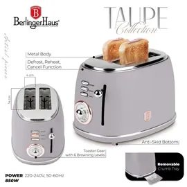 Berlinger Haus Design Toaster taupe