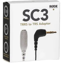 RØDE SC3 - Mikrofon-Adapter - Mini-Stecker männlich bis 4-poliger Mini-Stecker w...