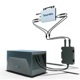 TerraLumen Solaranlage Anker SOLIX Solarbank E1600 Solarspeicher 1600Wh, (mit Hoymiles HMS-800W-2T WIFI Wechselrichter und AC Anschlusskabel)