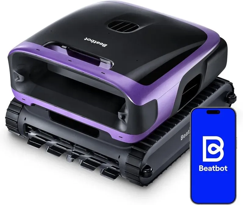 [Neuerscheinung | Auf Lager] Beatbot Sora 70 Pool-Saugroboter – Vollständige Pool-Abdeckung, 25700 LPH, Intelligentes Wasseroberflächen-Parken, 6L Schmutzkapazität, Dual-Filter, 10.000mAh Akku, für Aufstell- und eingelassene Pools (300 m2)