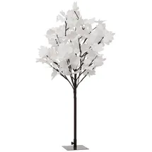 Fééric Lights and Christmas Dekoration, Weiß, Metall, 90 cm, Dekoration, Blumen & Zubehör, Kunstpflanzen