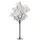 Fééric Lights and Christmas Dekoration, Weiß, Metall, 90 cm, Dekoration, Blumen & Zubehör, Kunstpflanzen