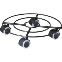Wagner Pflanzenroller Draht mattschwarz Ø 30 cm