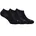 Bamboo Invisibile Socken 3er Pack Schwarz 43-45