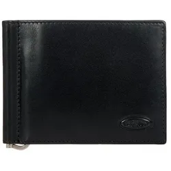 Bric's Monte Rosa Geldscheinklammer RFID Leder 11,5 cm nero