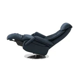 Polstermöbel Oelsa Sessel Mambo Leder 86 x 119 x 88 cm Türkis/Petrol elektrisch