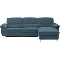 CALIZZA INTERIORS Ecksofa Onyx Stoff MultiColor Nachtblau