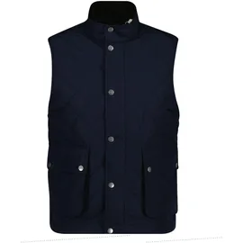 GANT CLASSIC QUILTED VEST Blau L
