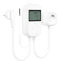 Meross MTS960HK Smarte Steckdose mit Thermostat / Temperaturregler, HomeKit, WLAN