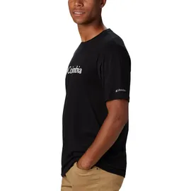Columbia CSC Basic Logo Kurzarm Outdoor Wanderhemd Schwarz M