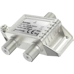 Hama Antennen-Splitter - F-Stecker weiblich zu F-Stecker weiblich