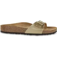 Birkenstock Madrid Frauen E zel Riemen Birko Flor Sandale Gold – 5 UK - 38 EU - 7/7,5 US - Gold - 38
