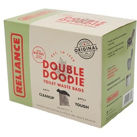 Reliance WC-Beutel 'Double Doodie' mit Bio-Gel,