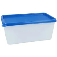 EUROHOME Vorratsdose Gefrierdosen Set 0,75L zum Frischhalten und Gefrieren, Kunststoff, (Set, 1-tlg., Frischhaltedose im 5er Set), Gefrierdosen mit fest Deckel - Vorratsdosen Set weiß
