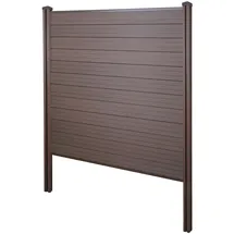 Mendler Windschutz WPC 182 x 9 cm Braun