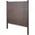 Mendler Windschutz WPC 182 x 9 cm Braun