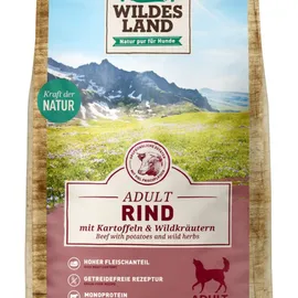 Wildes Land Classic Adult Rind mit Kartoffeln und Wildkräutern 12 kg