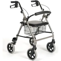 Vermeiren Rollator Eco Light Aluminium Einkaufsrollator Champagner Sitzhöhe 55 cm