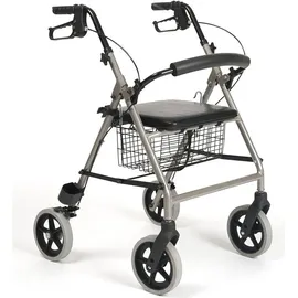 Vermeiren Rollator Eco Light Aluminium Einkaufsrollator Champagner Sitzhöhe 55 cm