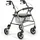 Vermeiren Rollator Eco Light Aluminium Einkaufsrollator Champagner Sitzhöhe 55 cm