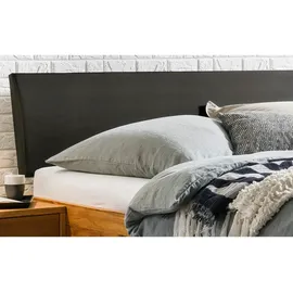 Hasena Massivholzbett Sondrio 90 x 200 cm Holz Braun Wildeiche