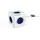 Allocacoc Schuko-Steckdose 1,5 m Blau 5 St.