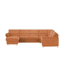 Kollektion Kraft Wohnlandschaft  Donald ¦ orange ¦ Maße (cm): B: 335 H: 89 T: 262