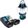 Makita DMR 056 mit Laterne + 2 x 9,0 Ah Akku + Ladegerät