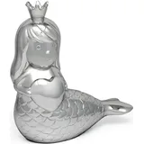Silbernes Sparschwein für Kinder, elegantes Meerjungfrauen-Geschenk Größe: 120x54x125 mm Artikelnummer: ZV6180061