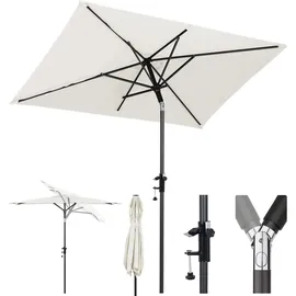Sekey Balkonschirm 200 x 125 cm Creme