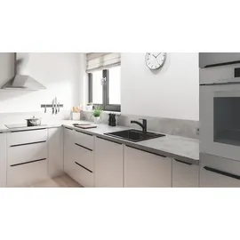Grohe QuickFix Einhand-Spültischbatterie Start schwarz